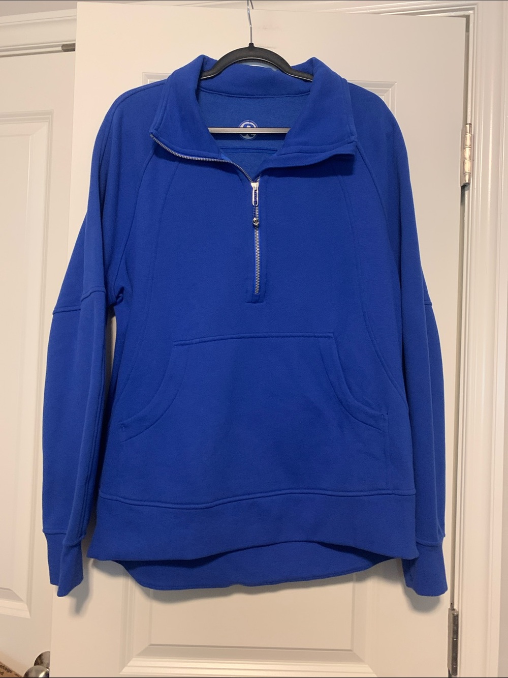 Lululemon Cerulean Blue Half-Zip Scuba *LONG
Sz M/L, Excellent Condition